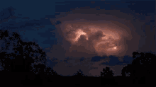 thunder cluds lightning storm majestic