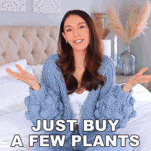 Just Buy A Few Plants Shea Whitney GIF - Just Buy A Few Plants Shea Whitney Buy Some Plants GIFs