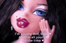 I Am A Living Doll Barbie Doll GIF