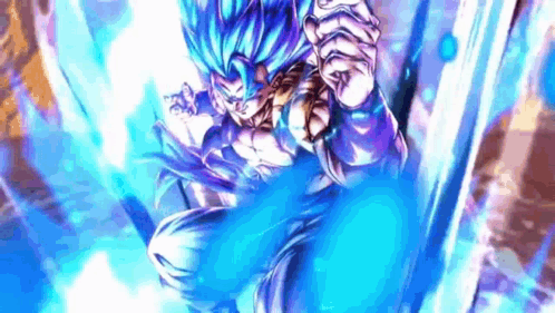 Gogeta Blue GIF - Gogeta blue - Discover & Share GIFs