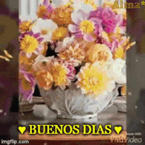 Buenos Dias Flores GIF - Buenos Dias Flores Flower - Discover & Share GIFs