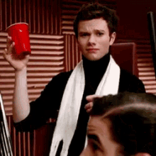Glee Chriscolfer GIF - Glee Chriscolfer Whatthehell GIFs