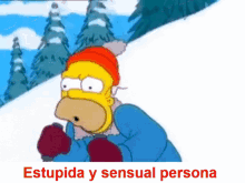 Sensual Estupido GIF - Sensual Estupido Simpsons GIFs