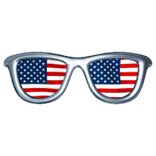 usa america american flag sunglasses cool