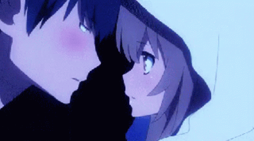 Anime couple surprise kiss #7001785