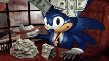 Sonic Sonic The Hedgehog GIF - Sonic Sonic The Hedgehog Money GIFs