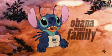 stitch ohana family