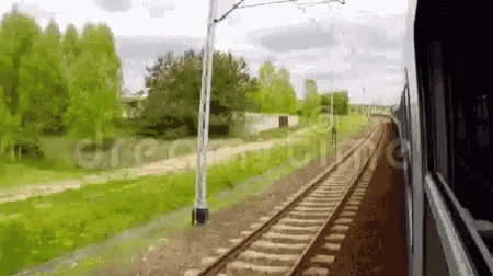 moving train gif