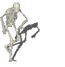 skeleton dancing dance moves footwork capoeira