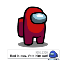 Redsus Red Sticker - Redsus Sus Red Stickers