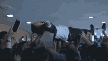 Andrew Yang Crowd Surfing GIF - Andrew Yang Crowd Surfing Yang Gang GIFs