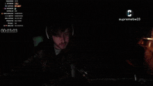 a person playing a video game with the time of 00:03:08 on the screen