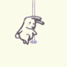 Pole Dance Rabbit GIF - Pole Dance Rabbit Bunny GIFs