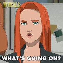 What'S Going On Samantha Eve Wilkins GIF - What'S Going On Samantha Eve Wilkins Invincible GIFs