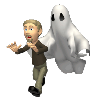 Scary Ghost Sticker - Scary Ghost Haunted - Discover & Share GIFs