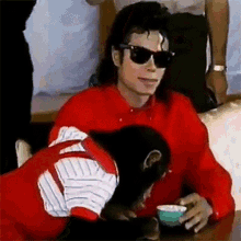 Bubbles Michael Jackson GIF - Bubbles Michael Jackson Mj GIFs