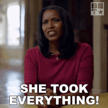 She Took Everything Danine Manette GIF - She Took Everything Danine Manette American Gangster Trap Queens GIFs