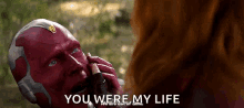 Vision Scarlet Witch GIF - Vision Scarlet Witch We Are GIFs