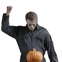 Carve A Pumpkin Michael Myers Sticker - Carve A Pumpkin Michael Myers Halloween Kills Stickers