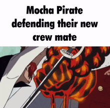 Mocha Pirate One Piece GIF
