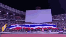 ธงชาติไทย GIF - Thailand Flag Thai Flag Aff Suzuki Cup2014 GIFs