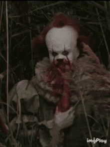 clown scary creepy hello hallo
