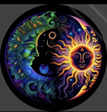 Sun And Moon GIF