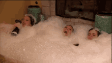 Bubble Bath GIF - Bubble Bath Wine Bath GIFs