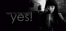 Hells Bells Yes Kenzi GIF - Hells Bells Yes Kenzi Lost Girl GIFs