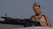 Hell Comes To Frogtown Girl With Gun GIF