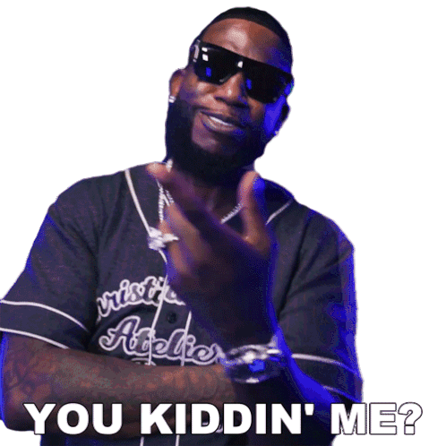 You Kiddin Me Gucci Mane Sticker - You Kiddin Me Gucci Mane Gelati Song Stickers