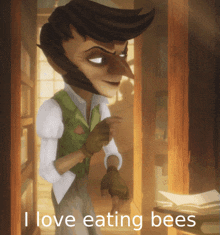 I Love Eating Bees Eat Bees GIF - I Love Eating Bees Eating Bees Eat Bees GIFs