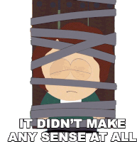 It Didnt Make Any Sense At All Mark Cotswolds Sticker - It Didnt Make Any Sense At All Mark Cotswolds South Park Stickers