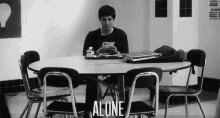 Alone Logan Lerman GIF