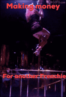 Stripper Frenchie GIF - Stripper Frenchie Making Money GIFs