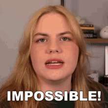 Impossible Casey Aonso GIF - Impossible Casey Aonso That Is Out Of The Question GIFs