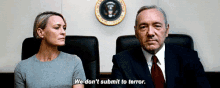 We Don'T Submit To Terror GIF - Dontsubmit Terror Notafraid GIFs
