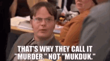 The Office Dwight GIF - The Office Dwight Murder GIFs