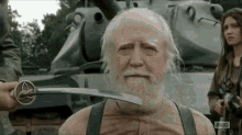 Hershel Smile GIF - The Walking Dead Twd Hershel Greene GIFs