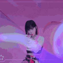 a purple background with a green sign that says fun