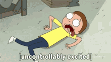 Rick And Morty Morty Smith GIF - Rick And Morty Morty Smith Uncontrollably Excited GIFs