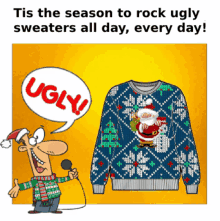 ugly sweaters animated animated ugly sweater memes