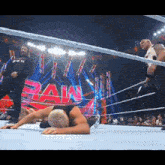 The Rock Belt Attack GIF - The Rock Belt Attack Raw Wwe GIFs