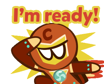 Ready Cookie Run Sticker - Ready Cookie Run Hero Cookie Stickers