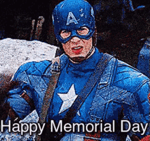 salute steve rogers happy memorial day captain america avenger