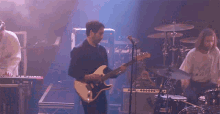 Guitarist The Imbeciles GIF - Guitarist The Imbeciles Playing Guitar GIFs