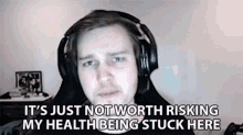 Its Just Not Worth Risking My Health Being Stuck Here Santorin GIF