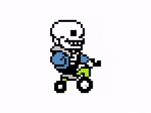 Pixel Tricycle GIF