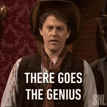 There Goes The Genius Saturday Night Live GIF - There Goes The Genius Saturday Night Live Smart Aleck GIFs
