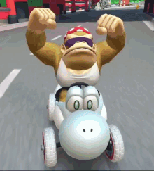 Funky Kong Mario Kart GIF - Funky Kong Mario Kart Donkey Kong GIFs